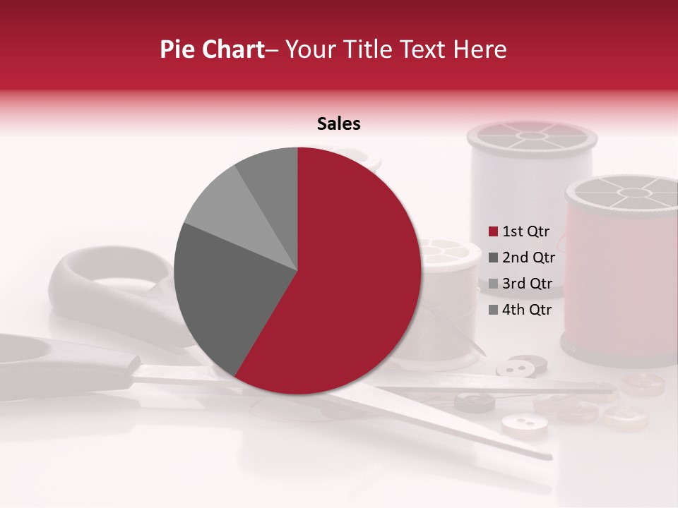 Buttons Supply Measure PowerPoint Template