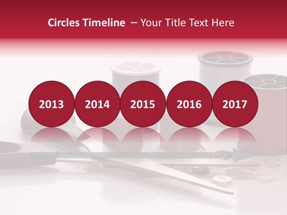 Buttons Supply Measure PowerPoint Template