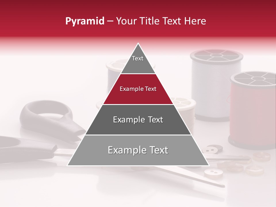 Buttons Supply Measure PowerPoint Template