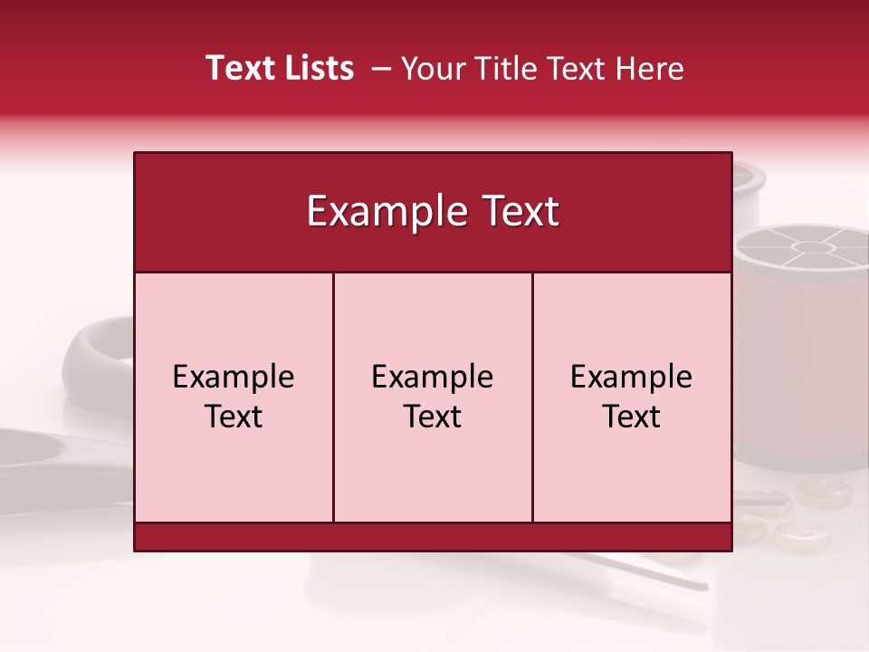Buttons Supply Measure PowerPoint Template