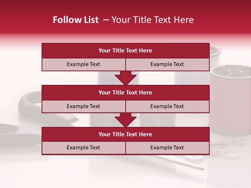 Buttons Supply Measure PowerPoint Template