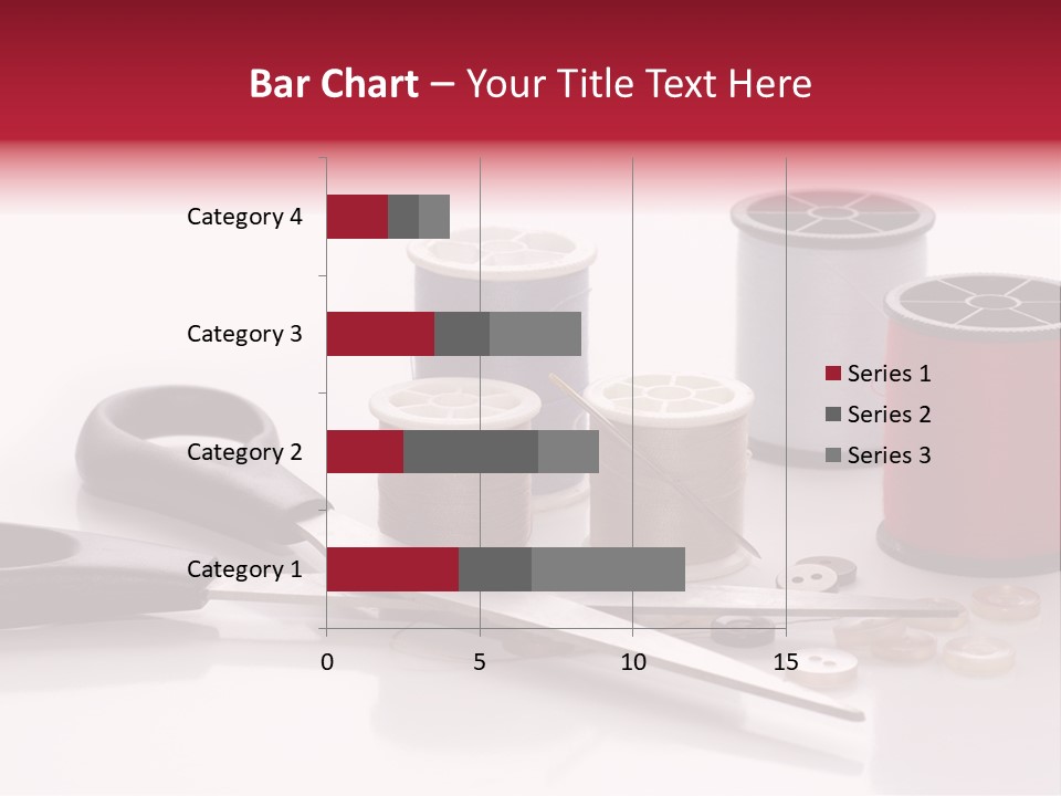 Buttons Supply Measure PowerPoint Template