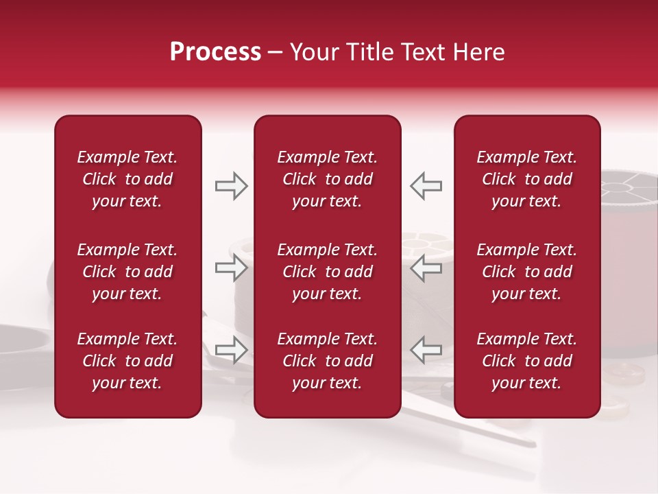 Buttons Supply Measure PowerPoint Template