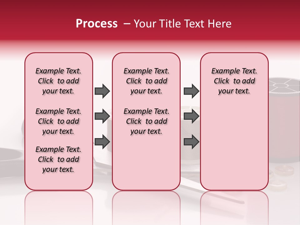 Buttons Supply Measure PowerPoint Template