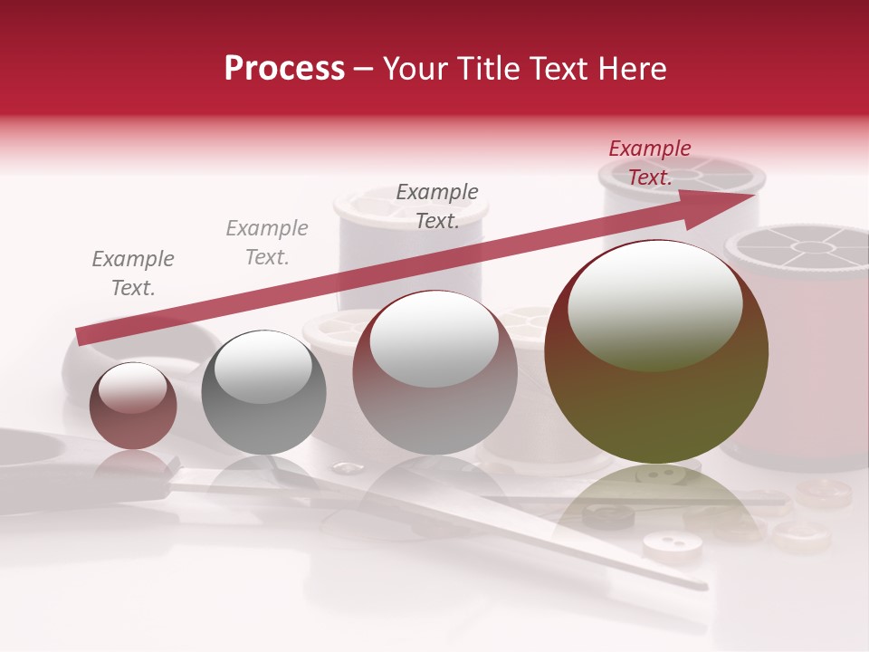 Buttons Supply Measure PowerPoint Template