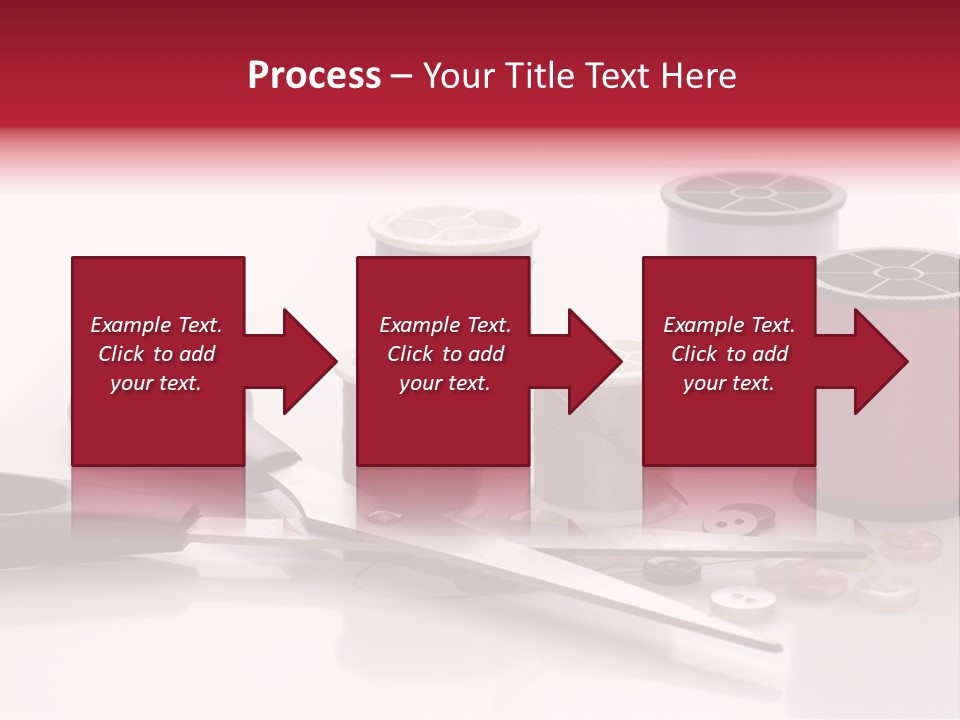 Buttons Supply Measure PowerPoint Template