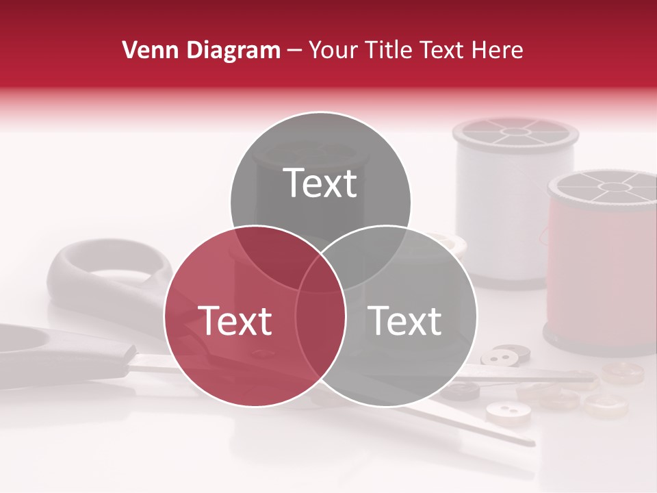 Buttons Supply Measure PowerPoint Template