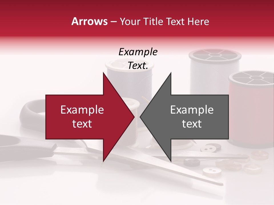 Buttons Supply Measure PowerPoint Template