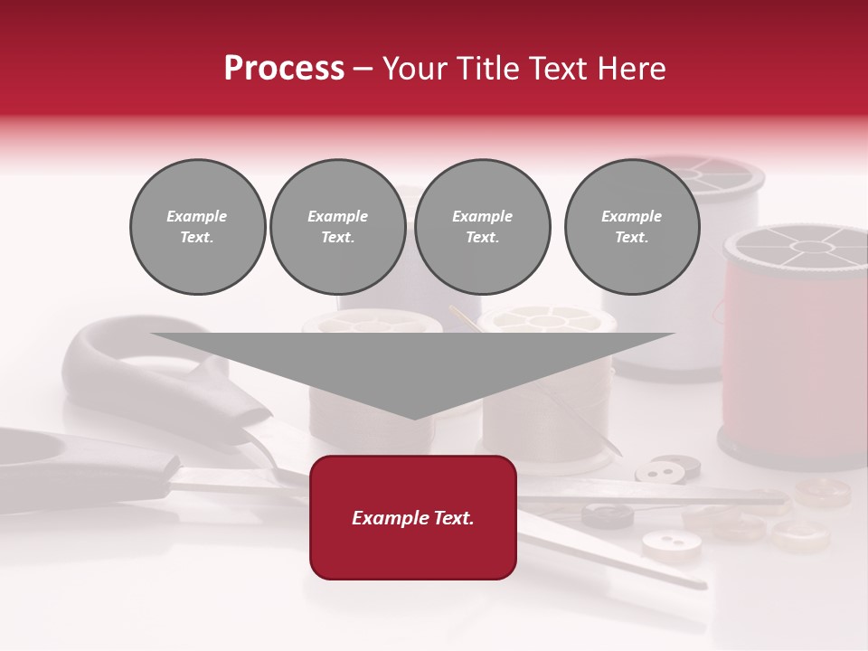 Buttons Supply Measure PowerPoint Template