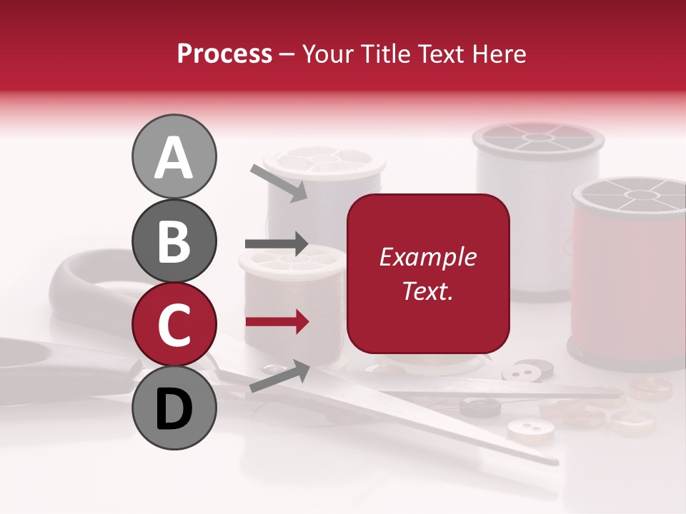 Buttons Supply Measure PowerPoint Template