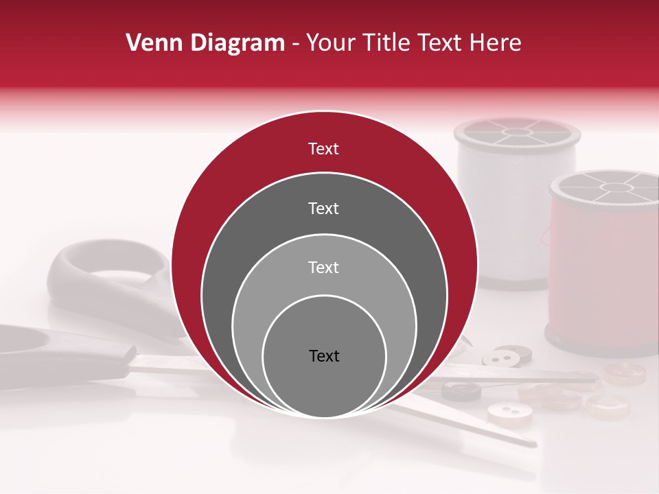Buttons Supply Measure PowerPoint Template
