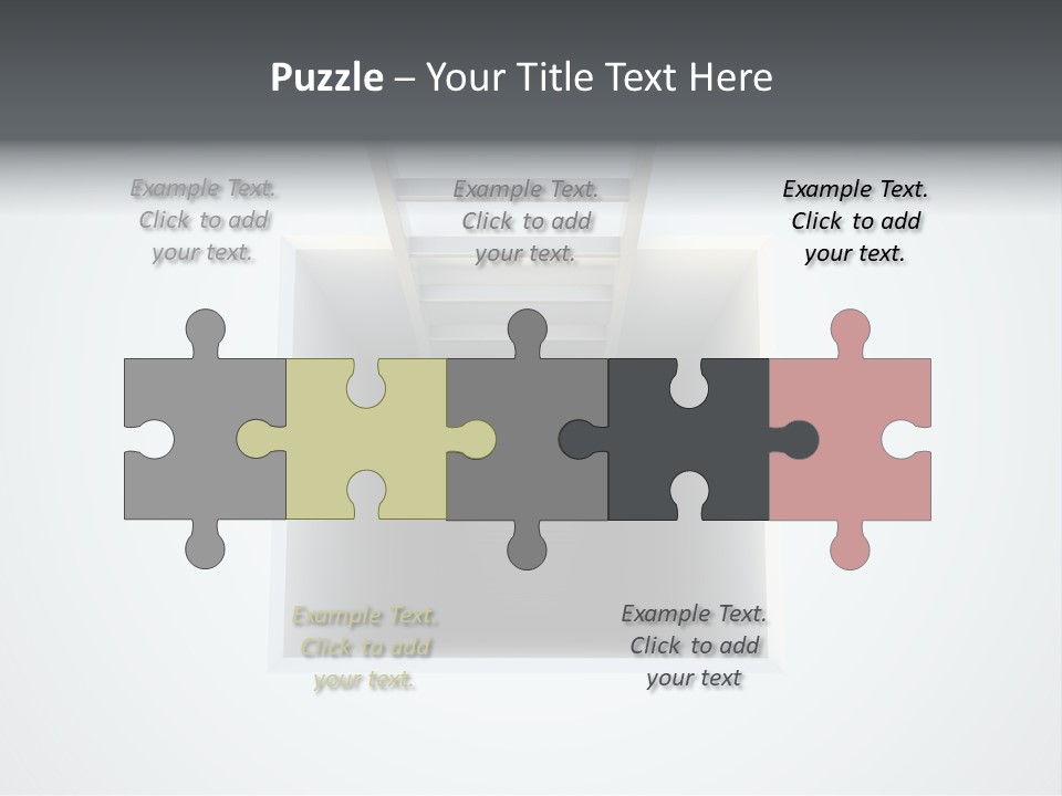 Depression Climb Design PowerPoint Template