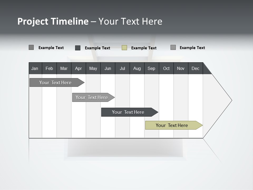 Depression Climb Design PowerPoint Template