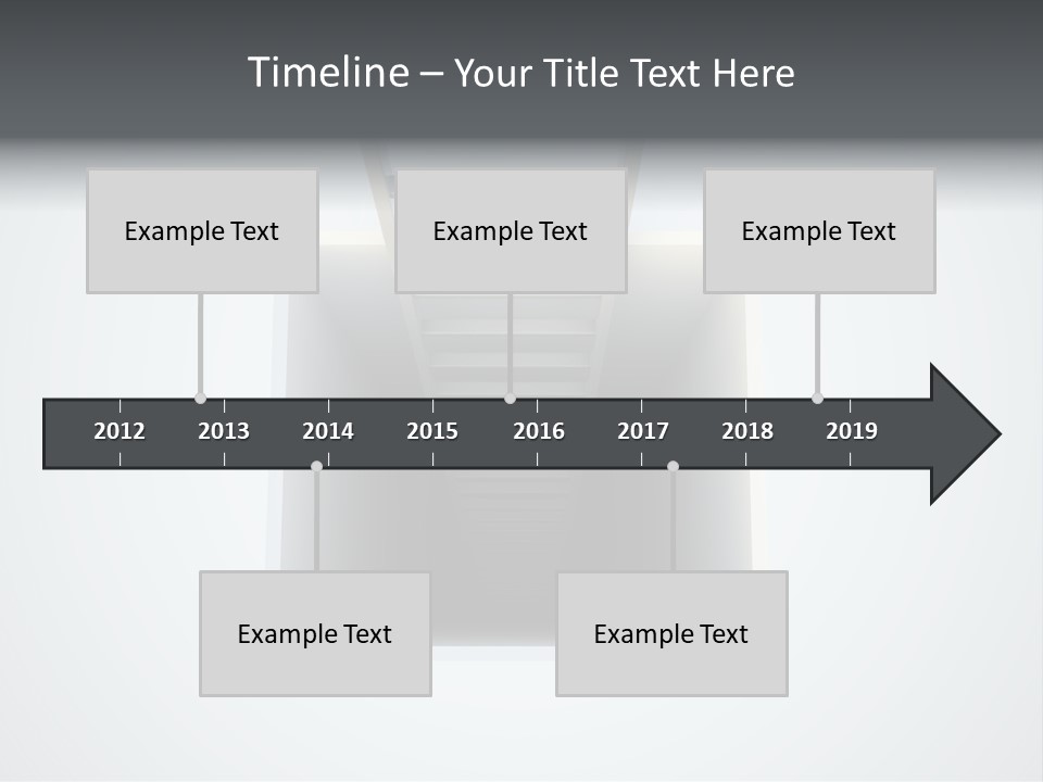 Depression Climb Design PowerPoint Template