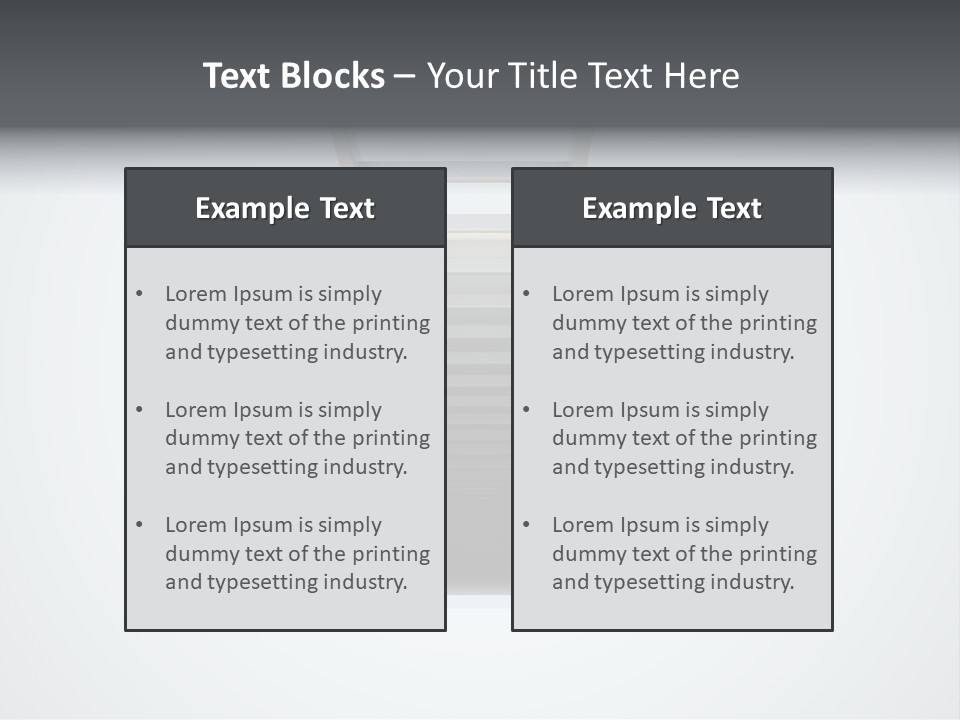 Depression Climb Design PowerPoint Template