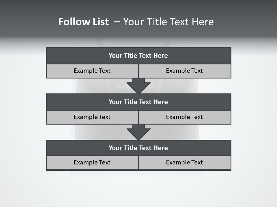 Depression Climb Design PowerPoint Template