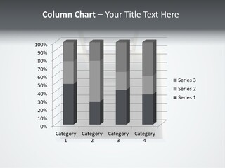 Depression Climb Design PowerPoint Template