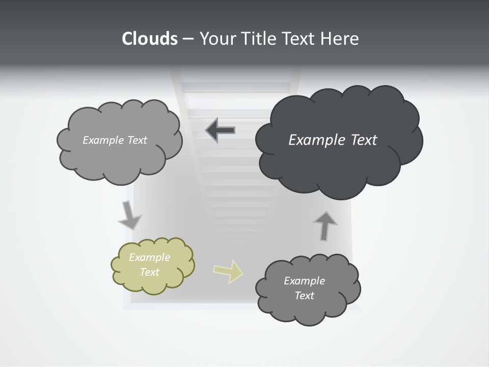 Depression Climb Design PowerPoint Template