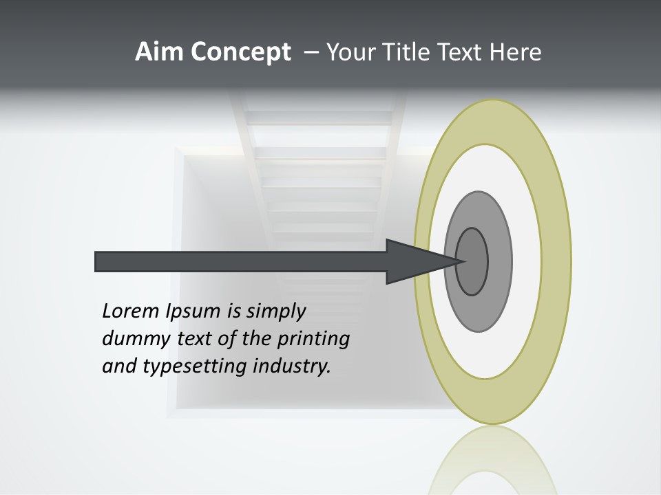 Depression Climb Design PowerPoint Template