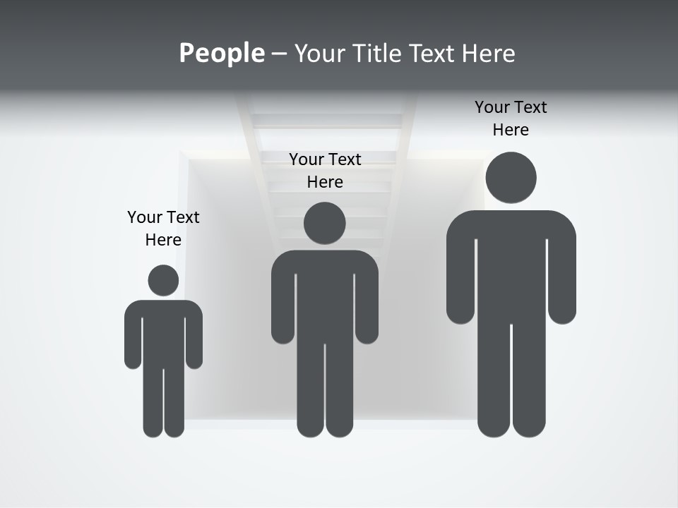 Depression Climb Design PowerPoint Template