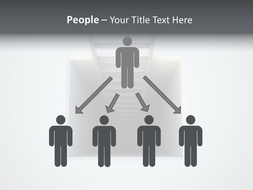 Depression Climb Design PowerPoint Template