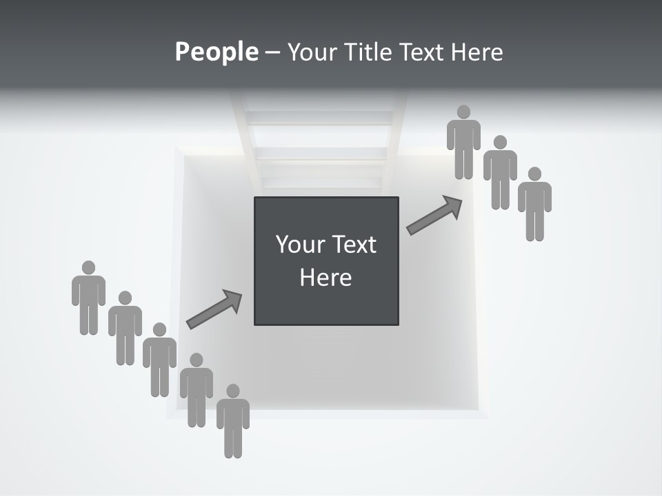 Depression Climb Design PowerPoint Template