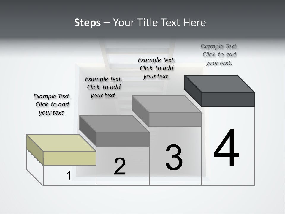 Depression Climb Design PowerPoint Template