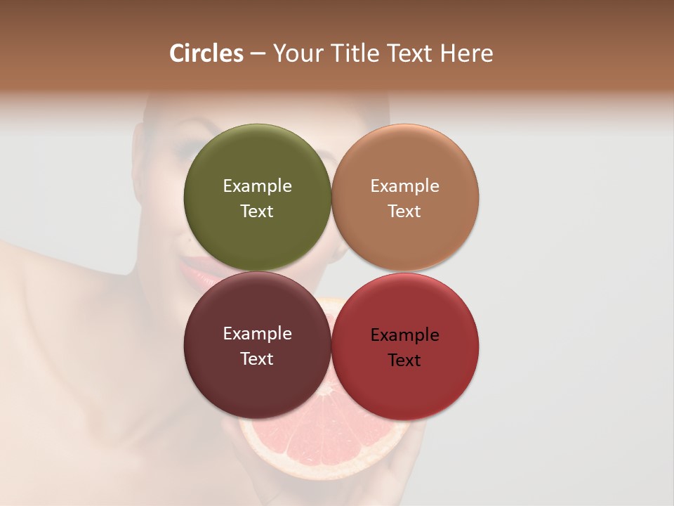 Yummy Lips Eat PowerPoint Template