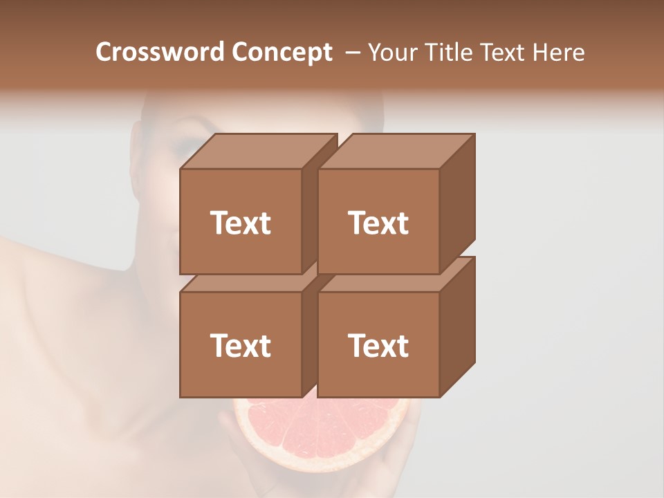 Yummy Lips Eat PowerPoint Template