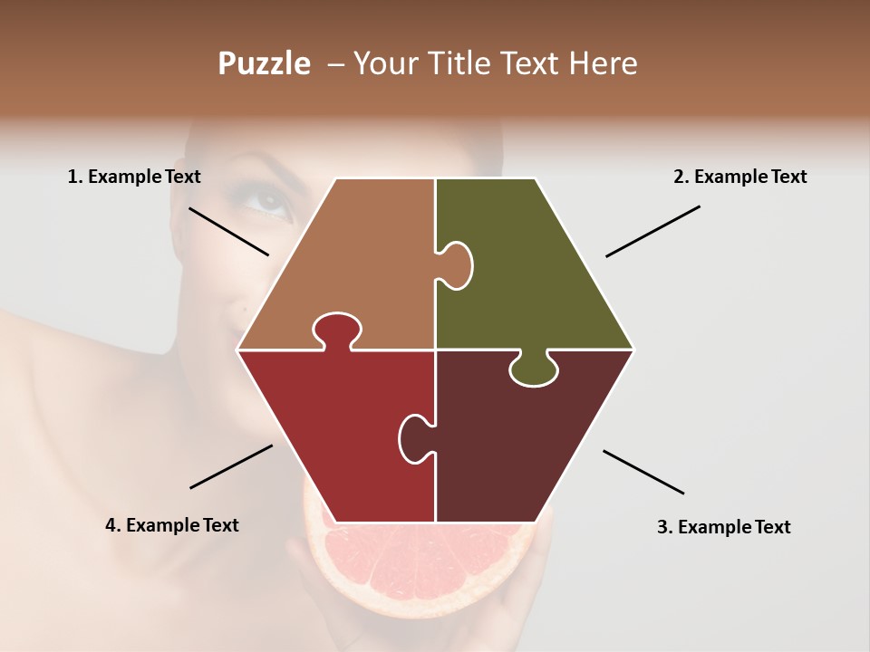 Yummy Lips Eat PowerPoint Template