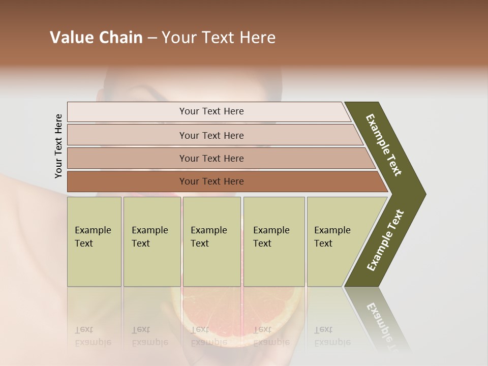 Yummy Lips Eat PowerPoint Template