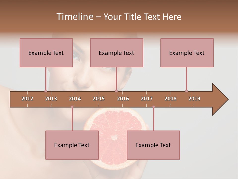 Yummy Lips Eat PowerPoint Template