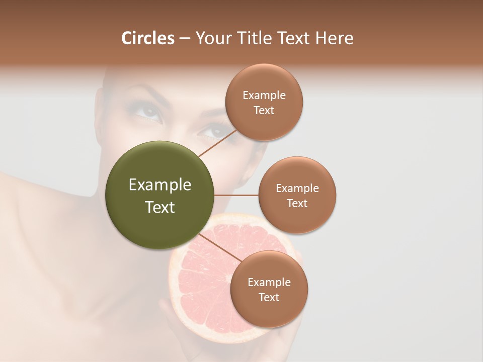 Yummy Lips Eat PowerPoint Template