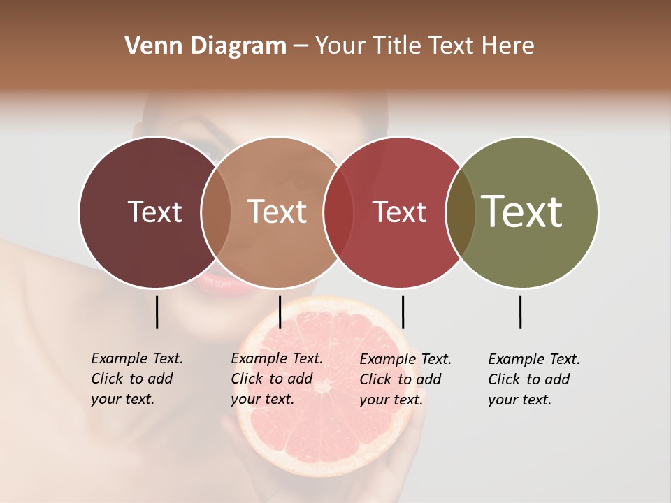Yummy Lips Eat PowerPoint Template