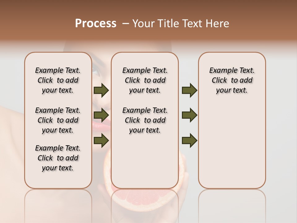 Yummy Lips Eat PowerPoint Template