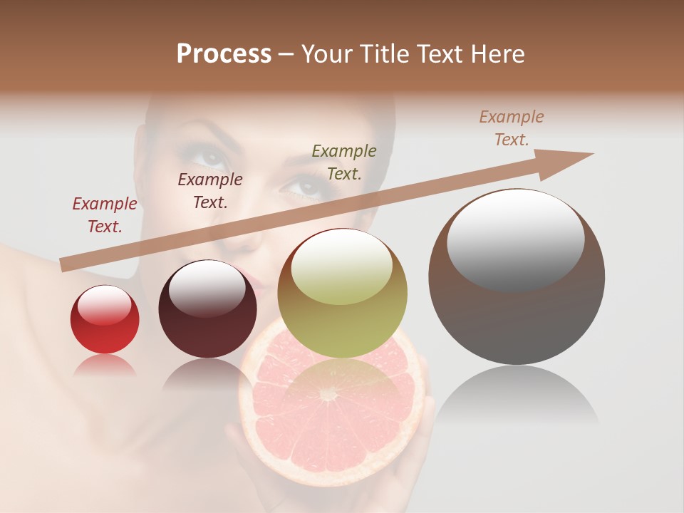 Yummy Lips Eat PowerPoint Template