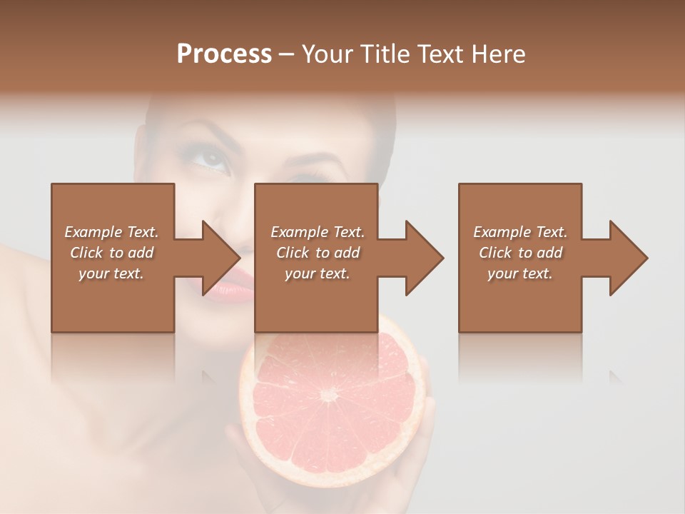 Yummy Lips Eat PowerPoint Template