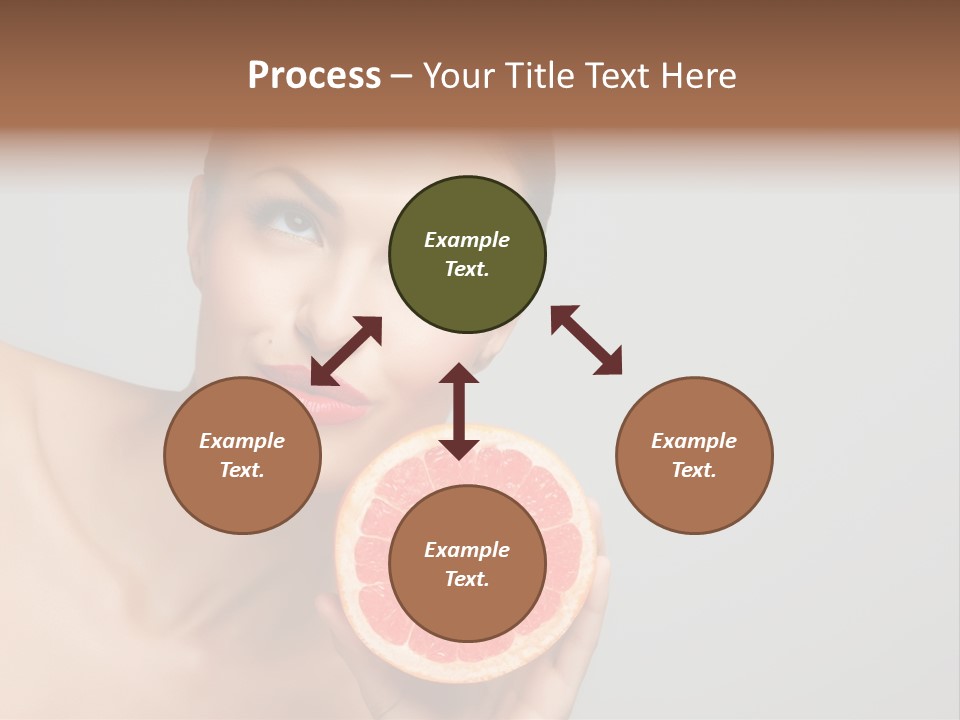 Yummy Lips Eat PowerPoint Template