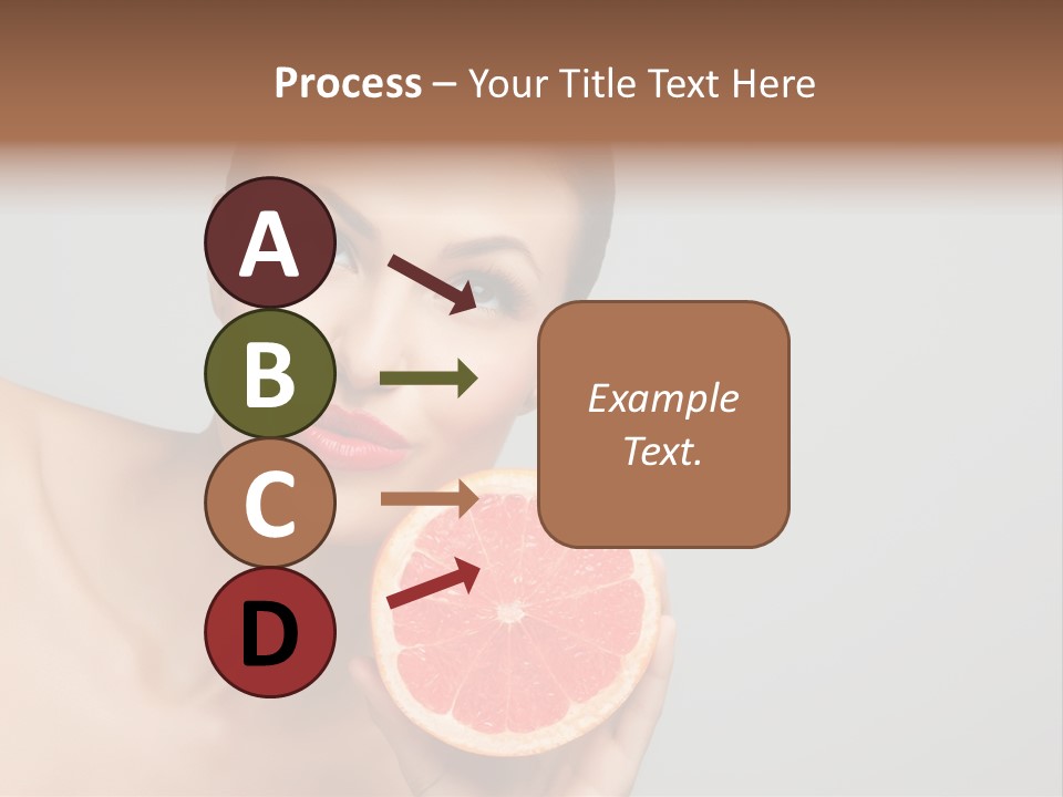 Yummy Lips Eat PowerPoint Template