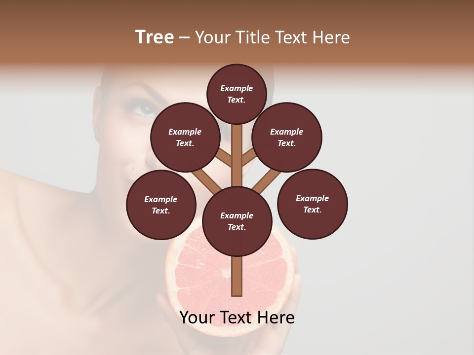 Yummy Lips Eat PowerPoint Template