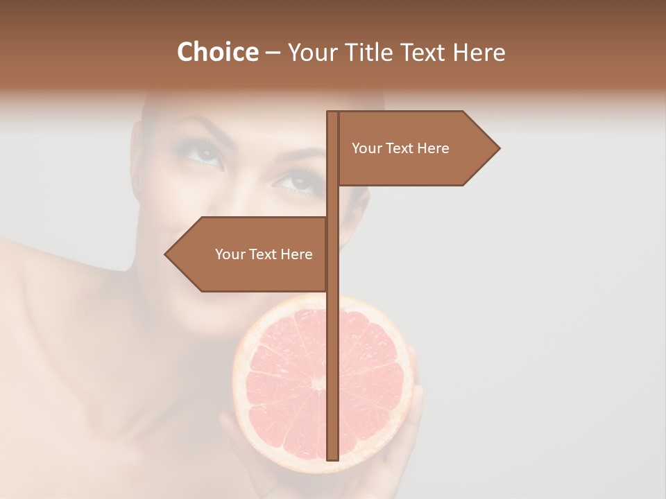 Yummy Lips Eat PowerPoint Template