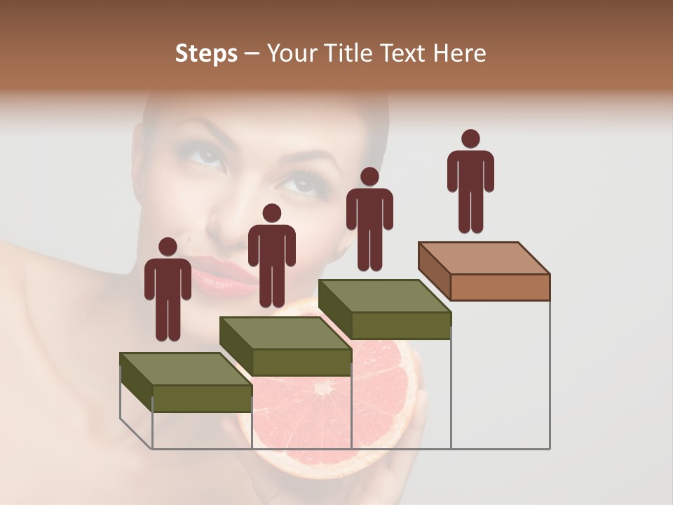 Yummy Lips Eat PowerPoint Template