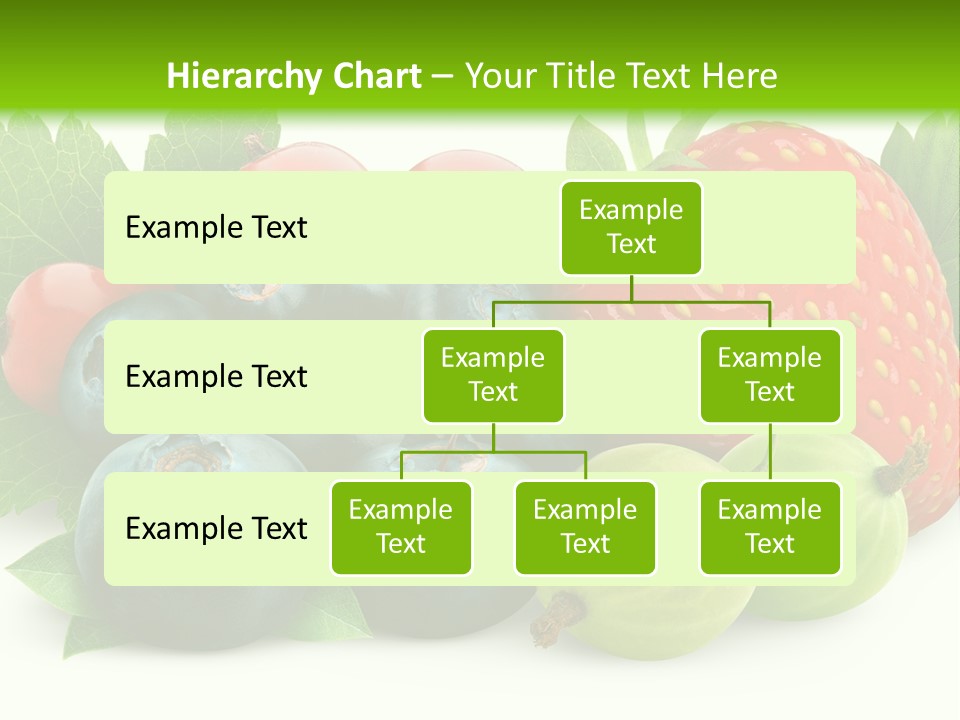 White Seeds Blue PowerPoint Template