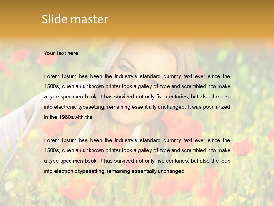 Vacation  Happy PowerPoint Template