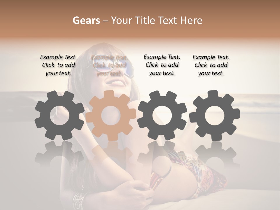 Happy Light Beautiful PowerPoint Template