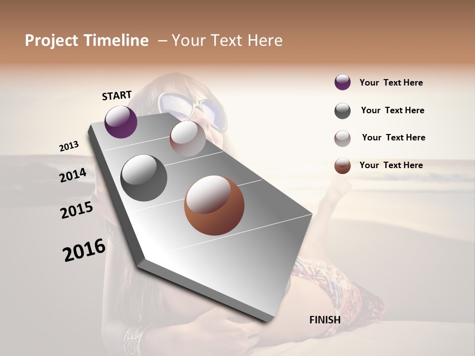 Happy Light Beautiful PowerPoint Template