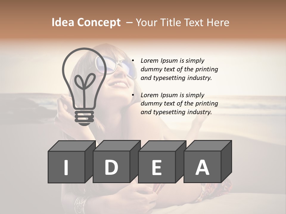 Happy Light Beautiful PowerPoint Template