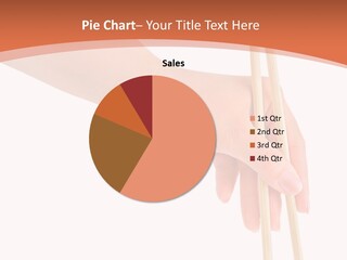 Wood Oriental Flatware PowerPoint Template