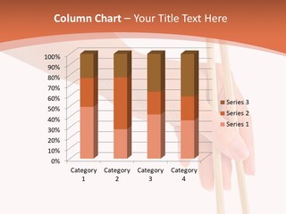 Wood Oriental Flatware PowerPoint Template