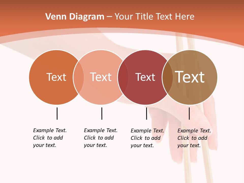 Wood Oriental Flatware PowerPoint Template